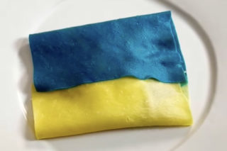 lasagna aperta per ucraina daniele rossi chef e tescoma